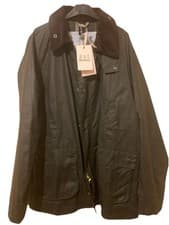 Image of BARBOUR Bedale SL Japan White Label Waxed Jacket - Sage Green - size 44 - BNWT