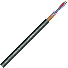 Image of Sommer Cable 200-0001 Microphone Cable Black Sheath 24 AWG