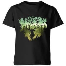 Image of Harry Potter Patronus Lake Kids T-Shirt | Official | Black