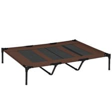 Image of PawHut Elevated Dog Bed Cooling Raised Pet Cot for Indoor Outdoor Use, XX Large