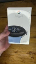 Image of Google Pixel Watch 2 LTE Matte Blue Aluminium Case/Obsidian Active Band