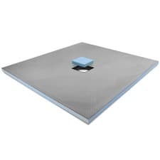 Image of Diamond 1200 x 1200mm Wet Room Shower Tray - Centre Drain