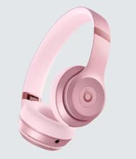 Image of Beats Solo 4 Wireless Bluetooth Headphones - Metallic Pink - Brand New |RRP £200