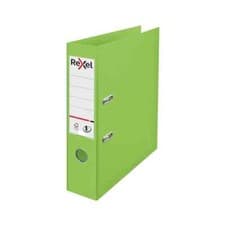 Image of Rexel Choices 75mm Lever Arch File Polypropylene A4 Green 2115504