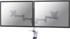 Image of NewStar Twin Monitor PC Desk Mount 25.4cm x 68.6cm Height Adjustable Neomounts