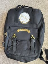Image of BNWT Harry Potter Hogwarts Deluxe Backpack - Black