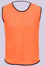 Image of 10 FOOTBALL MESH TRAINING SPORTS BIBS Kids/Youth and Adult Sizes