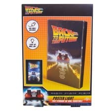 Image of Back to the Future Poster Light USB Wall Art – Light-Up Display