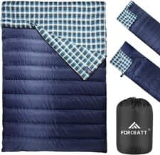 Image of Forceatt Camping Sleeping Bag/Double Sleeping Bag, Waterproof and Tear-Proof