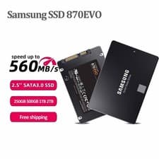 Image of Samsung 870EVO SSD 2TB 1TB 250GB 500GB 2.5Inch SATAIII Solid State Drive New Lot
