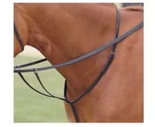 Image of Running Martingale, Leather, HAVANA, FULL, FREE UK Postage
