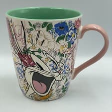 Image of Cath Kidston Stanley Mug • Looney Tunes & Blooms • Bugs Bunny & Friends Cup New