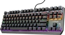 Image of Trust GXT 834 CALLAZ TKL Wired Gaming Keyboard -Grey