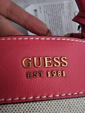 Image of guess Katey Luxury Satchel Handbag new with tags