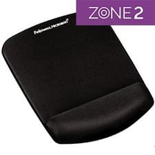 Image of Fellowes 9252003 PlushTouch Mousepad Wrist Support Black