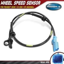 Image of ABS Wheel Speed Sensor Rear for Peugeot 2008 I CU 208 I CA CC CR Vauxhall New