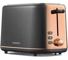 Image of Kenwood ABBEY LUX 2 Slice Toaster 7 Browning Lift & Look Defrost Reheat - Black