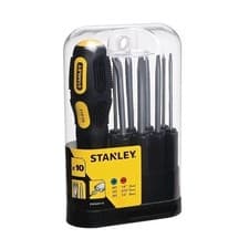 Image of Stanley STHT62511-8 9 Way Screwdriver Set With Storage Case
