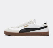 Image of Puma Club II Era in White and Black All Size Limited Stock