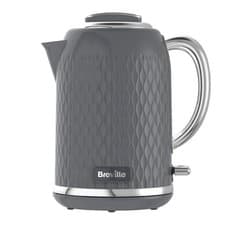 Image of Breville VKT227 Curve Kettle - Grey and Chrome
