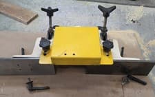 Image of Spindle Moulder Fence And Fine Adjustment Hood.