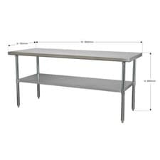 Image of Sealey Stainless Steel Workbench 1.8m AP1872SS