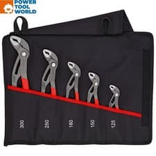 Image of KNIPEX 00 19 55 S5 Cobra High-Tech Water Pump Pliers Set x5 Pcs