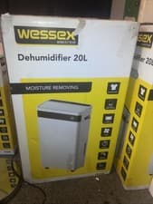 Image of Wessex 20 Litre Portable Freestanding Room Dehumidifier With Digital Display