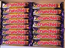 Image of CADBURY CRUNCHIE CHOCOLATE BARS. 18 BARS. 18x40g. BEST BEFORE 20/05/2026