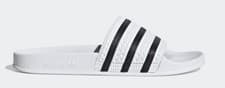 Image of Adidas Adilette Slides Brand New 280648 White Sliders Pool Fast Dispatch 📦✅️