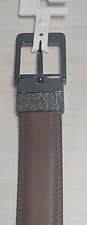 Image of New Robert Graham Barolo Reversible Belt Mens 34 Tan/Brown Leather Classic $98