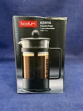 Image of BODUM KENYA FRENCH PRESS CAFETIERES - 3 CUP 0.35L / 12oz - NEW IN BOX