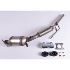Image of Catalytic Converter Type Approved + Fitting Kit VK6126T + KIT791 EEC 1S0253053BX