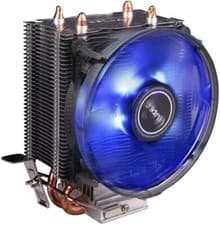 Image of Antec A30 Intel AMD Dual Heatpipe Quiet 95w CPU Cooler Silent Blue 9cm LED Fan