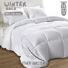 Image of All Seasons Anti Allergy Duvet Quilt Perfect Tog Range 4.5–15 Year Round Comfort