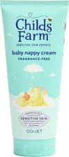 Image of Childs Farm Baby Nappy Cream, Fragrance Free | Soothing, 100ml Free Delevery