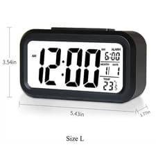 Image of Acctim 12340 LCD Alarm Clock with Snooze