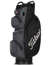 Image of New Titleist Golf Cart 14 StaDry Waterproof Golf Cart Bag Black/Charcoal