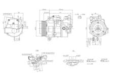 Image of HELLA Compressor, air conditioning 8FK366201-111