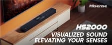 Image of Hisense HS2000, 2.1 CH Soundbar, Visual built-in subwoofer, 240W max audio power