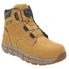 Image of DeWalt Safety Boots Mens Standard Fit Brown Waterproof Shoes Steel Toe Size 11