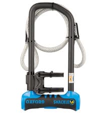 Image of Oxford Shackle14 Pro Duo U-Lock 320mm x 177mm + cable