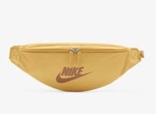 Image of Nike Heritage Waist Pack Bum Bag Shoulder Bag Gold Ale Brown New Official