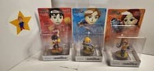 Image of NINTENDO AMIIBO Super Smash Bros. Mii Brawler,Gunner & Sword Fighter (1st Print)