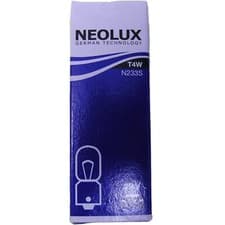 Image of Neolux N233 BA9s Indicator Bulbs 10 Pack 12V 4W, T4W