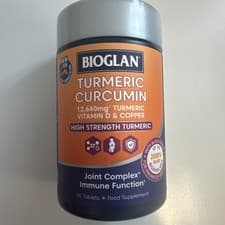 Image of Bioglan Turmeric Curcumin – High Strength Turmeric Joint Complex Immune ❤️ (30)