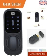 Image of Connected Smart Door Lock - 60mm Security Lock with Bluetooth & App Control