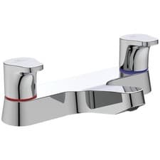 Image of Ideal Standard Cerabase Dual Control Bath Filler Tap in Chrome (BD057AA)