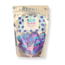 Image of Boo Blocks Bath Bomb Fizzer Candy Floss Marshmallow Vanilla Fragrance Scentish