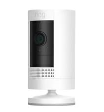 Image of Ring Stick Up Cam | Battery | HD Outdoor Wireless Camera System | White